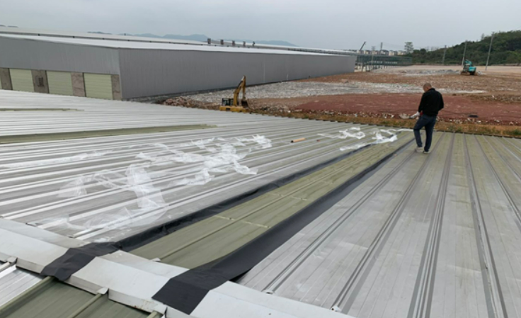 嘉善厂房屋面防水维修案例